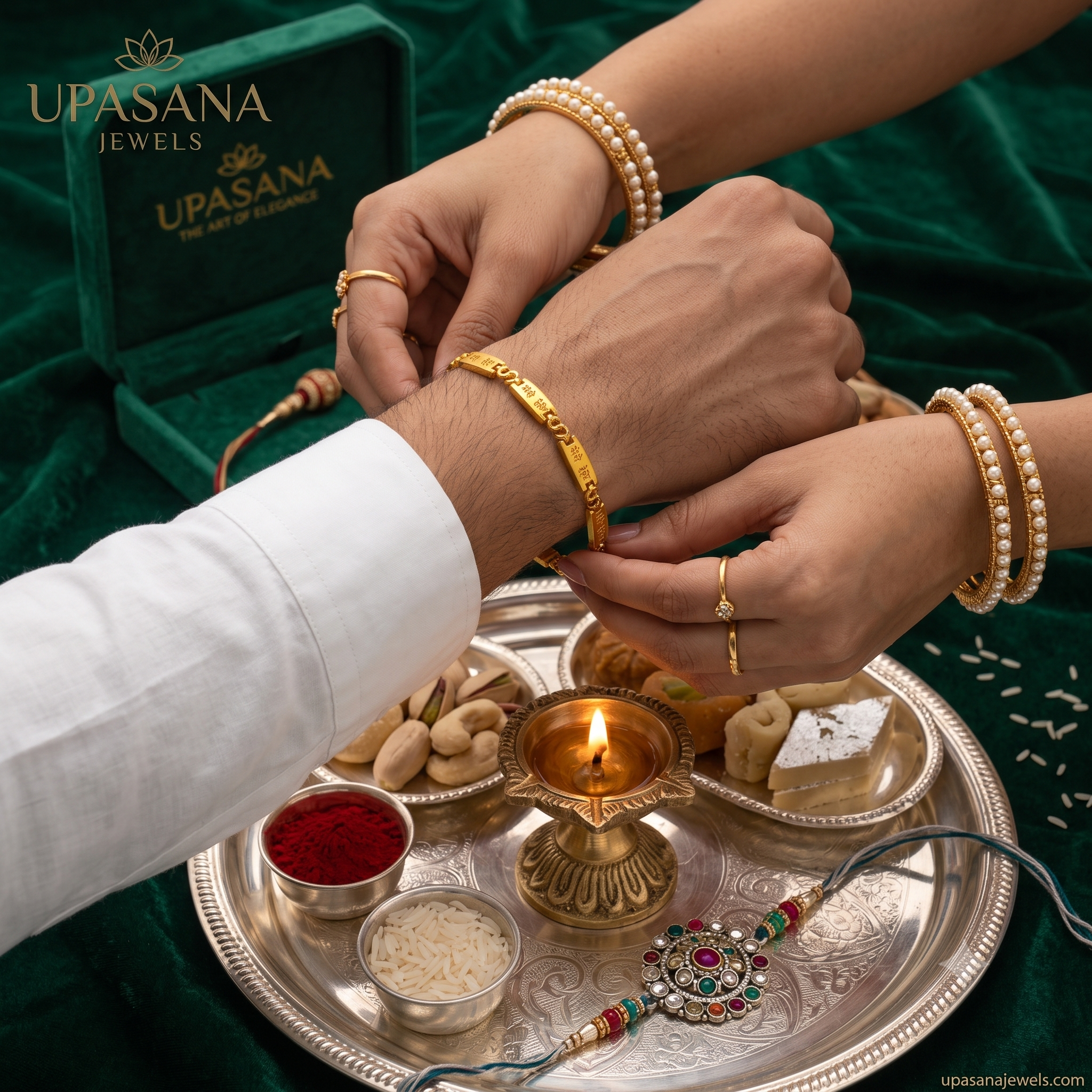 Cover image for Elevate Raksha Bandhan 2026: Why the 'Mere Bhaiya' Designer Bracelet Rakhi is the Ultimate Keepsake